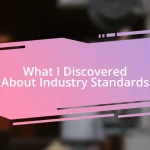 What I Discovered About Industry Standards